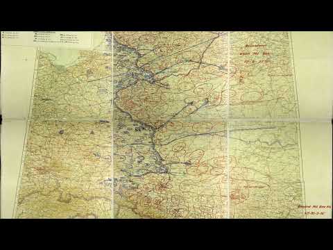 Карта плана "Барбаросса" (подлинник)