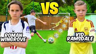 ROMAN VS ARSENAL KEEPER: THE ULTIMATE SHOOTING BATTLE