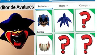 🔵Creamos el PERFIL SONIC TAPES el MUTANTE en Roblox!! ES MUY TERRORÍFICO!