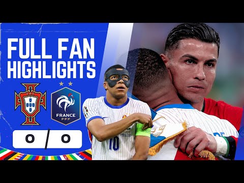Ronaldo & Portugal OUT! Portugal 0-0 France Highights