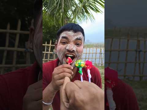 ASMR AMERICA'S 🍭🍭🍭 ORIGINAL DUBBLE BUBBLE GUM (3 FRUIT FLAVORS LOLLIPOP)