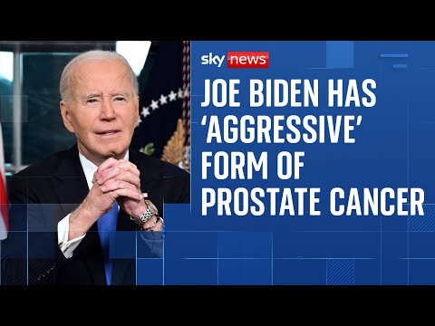 Joe Biden has an 'aggressive' form of prostate cancer