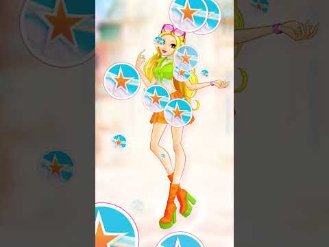 Бумажная кукла: Давай нарядим Стелла ⭐ #shorts | Winx Club