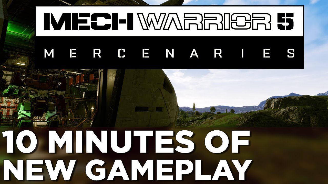 MechWarrior 5: Mercenaries - 10 Minutes of NEW GAMEPLAY