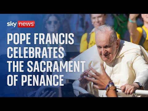 Watch live: The Pope visits Portugal to celebrate the Sacrament of Reconciliation