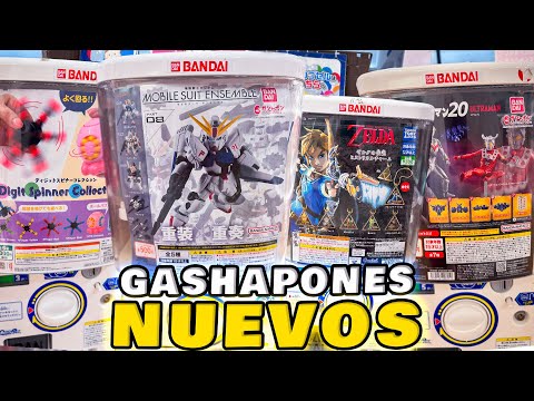 Estos son los NUEVOS GASHAPONES de ANIME y VIDEOJUEGOS que se ven en JAPON 🔥