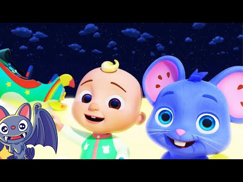 Bats In The Moon Light Song | Nursery Rhymes & Kids Song | @jircreation