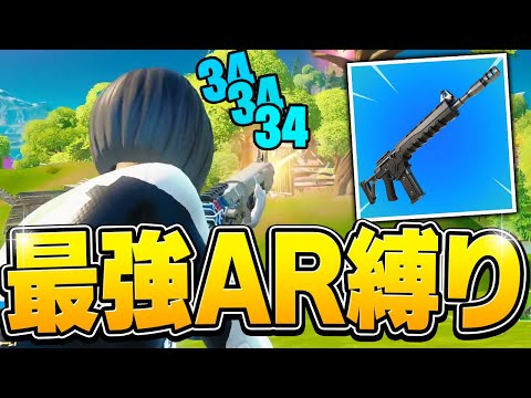 メイド服で「コンバットアサルト」を使いこなし、ゴリゴリ敵のHPを削っていく男【フォートナイト/Fortnite】