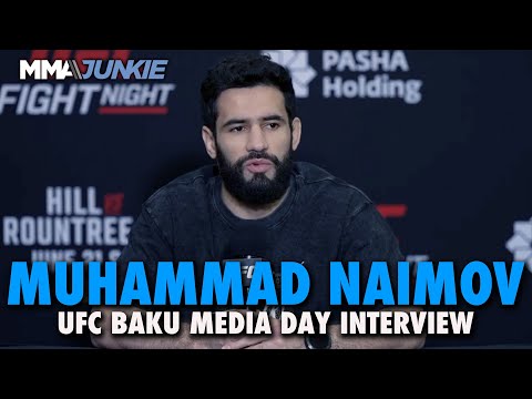 Muhammad Naimov recalls 'funny' Khabib Nurmagomedov grappling session | UFC Baku
