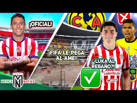 LOCURA de Chivas CONVENCIÓ a Romo🚨| FIFA acaba TRADICIÓN del Azteca😱lBye Orbelin ¿LLEGA Luka Romero?