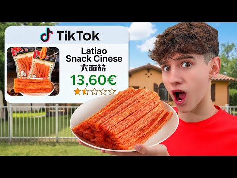 Ho MANGIATO solo cibi Virali di TIK TOK per 24h! Non dovevo