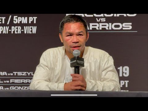 “PAC IS BACK.” MANNY PACQUIAO MARIO BARRIOS FULL POST FIGHT PRESS CONFERENCE “I WON 116-112.”
