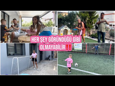 HER ŞEY GÖRÜNDÜĞÜ GİBİ OLMAYABİLİR‼️ZÜCCACİYE ALIŞVERİŞİ✅BAHÇEYİ DEĞİŞTİRDİK😍BABA OĞUL MAÇ GÜNÜ⚽️