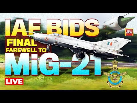 MiG-21 Farewell Ceremony LIVE: MiG-21 To Be Retired After 62 Years in Service with Grand Farewell
