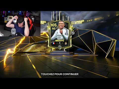 MBAPPÉ 105 ou je suis UNE MER#€... pack opening FC 25 MOBILE