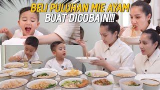 BLIND TEST MIE AYAM FAVORIT NAGITA DAN CIPUNG!!! BIKIN NGILER!!!