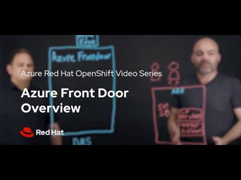 Azure Red Hat OpenShift Front Door