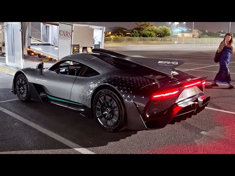 INSANE Hypercars Invasion in Dubai! 3X Jesko, AMG One, 3X Chiron, 2X Huayra, Valkyrie