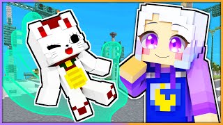 ダンダダンのターボばばぁネコになったら桃の念力で可愛がられた🐱 【 マイクラ / まいくら / Minecraft 】