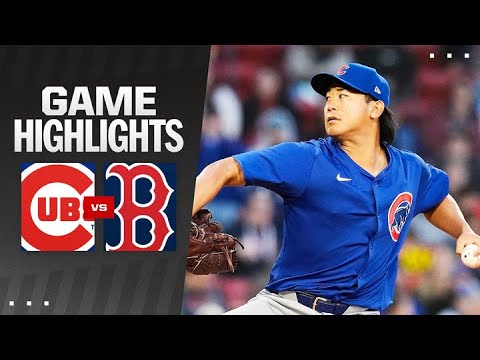 Cubs vs. Red Sox Game Highlights (4/26/24) |  MLB Highlights video clip