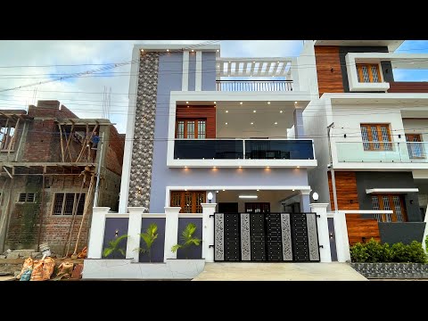 வீடு கட்டினா இப்படி கட்டுங்க😍🏡 | அசத்தலான Architect Design 3BHK Duplex House with Stunning Interior
