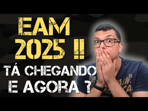 1 MÊS PARA A PROVA DA EAM 2025! COMO REVISAR NESSA RETA FINAL ?