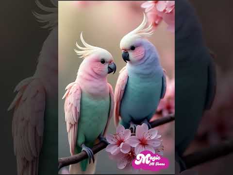 Beautiful Parrots #cute #parrots #adorablechicks #viralshorts