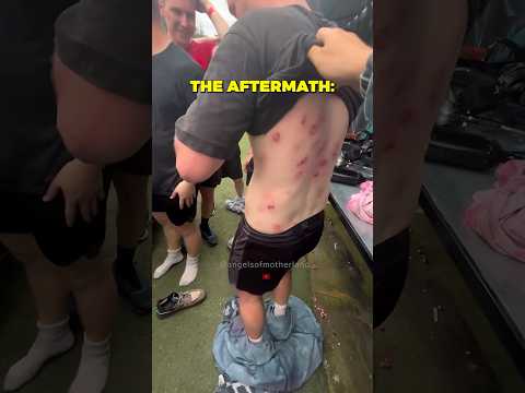 U.S Marines try paintball for the first time