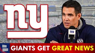 Giants Just Got GREAT NEWS After NFL Week 16