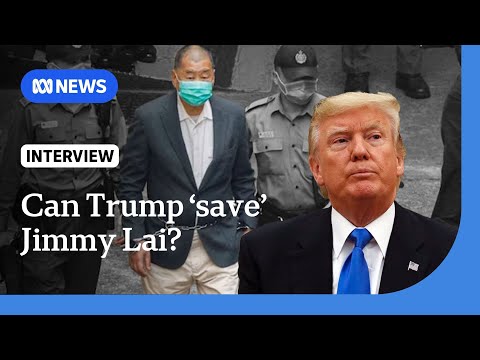 YouTube video thumbnail: Can Donald Trump 'Save' Detained Hong Kong Media Tycoon Jimmy Lai?