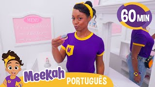 Meekah faz sorvetes deliciosos! | 💜Olá Meekah!💜| Amigos do Blippi Brasil  | Videos Educativos