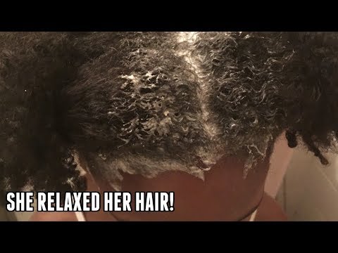 JEALOUS SISTER SNUCK & RELAXED MY DAUGHTER'S HAIR! NATURAL HAIR HORROR STORY!