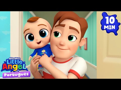 Hora de Ficar Quietinho, Joãozinho 🤫🕒 - Little Angel | Nina e Nico - Little World Português