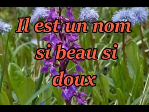 Il est un nom si beau si doux