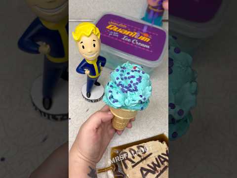 MAKING A NUKA QUANTUM ICE CREAM CONE!