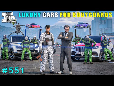 Michael Buying Luxury Cars For Bodyguards | Gta V Gameplay