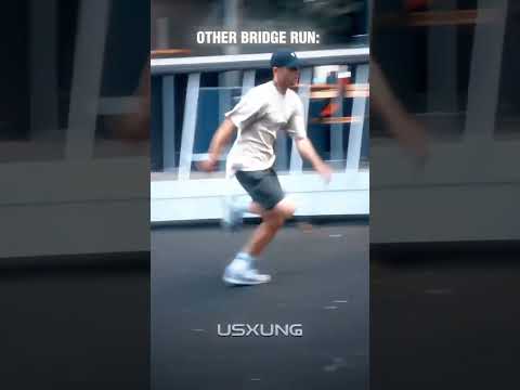 Others bridge run vs this man #greenscreen #running #run #music #shorts #edit #اكسبلور