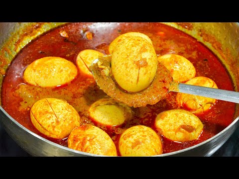 नवीन पद्धतीने बनवा झणझणीत अंडा मसाला | Egg Masala