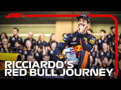 Daniel Ricciardo's Red Bull Journey