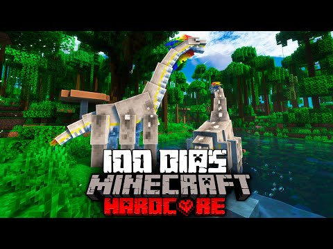 Sobreviví 100 días En EL AMAZONAS En Minecraft HARDCORE... Esto fue lo que pasó