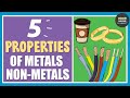 Properties and States of Metals and Non-Metals