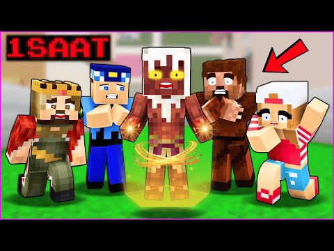 MİNECRAFT HÜSAMETTİN'İN HAYATI FİLMİ - (1 Saat)