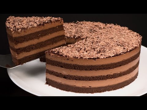 Schokoladen-Kaffee-Kuchen ohne Backen! Kein Mehl! 5-Minuten-Rezept!