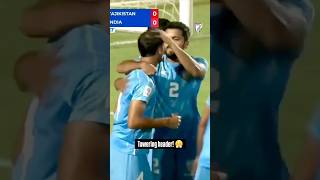 The header that got the KHALID era  started! 🤩🔥📹: ​⁠@IndianFootball #TJKIND #shorts