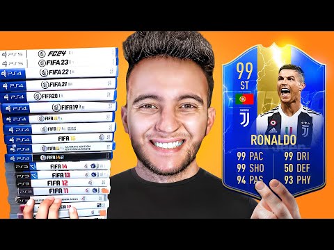 اشتريت 1 لاعب ازرق خارق من كل جزء فيفا 🔥 !!