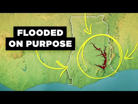 YouTube video thumbnail: Why Ghana Deliberately Flooded 3.5% of Their Land