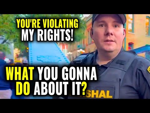 Idiot Cops Afraid of Camera Get OWNED & Dismissed! *Cops Get Owned* First Amendment Audit