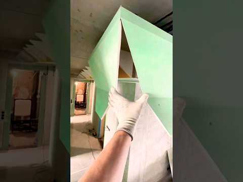 Técnica para lograr esquinas perfectas con menor tiempo y dinero 🤔 #enseco #drywall #tips