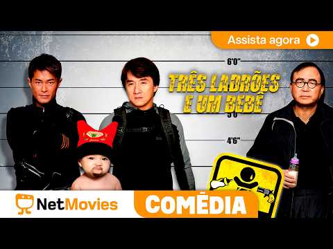 Três Ladrões e um Bebê (2006) 🤣Filme de Comédia Completo 🤣 Dublado  | NetMovies Comédia