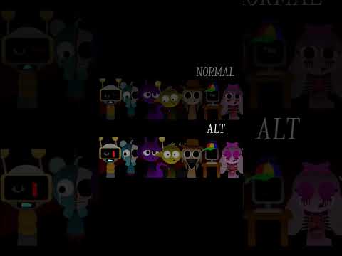 sprunki swap normal vs alt (+double) #sprunki #swap #funbot #sky #simon #tunner #computer #pinki